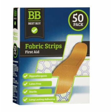 Best Buy Band-Aid Fabric Strips 50pk