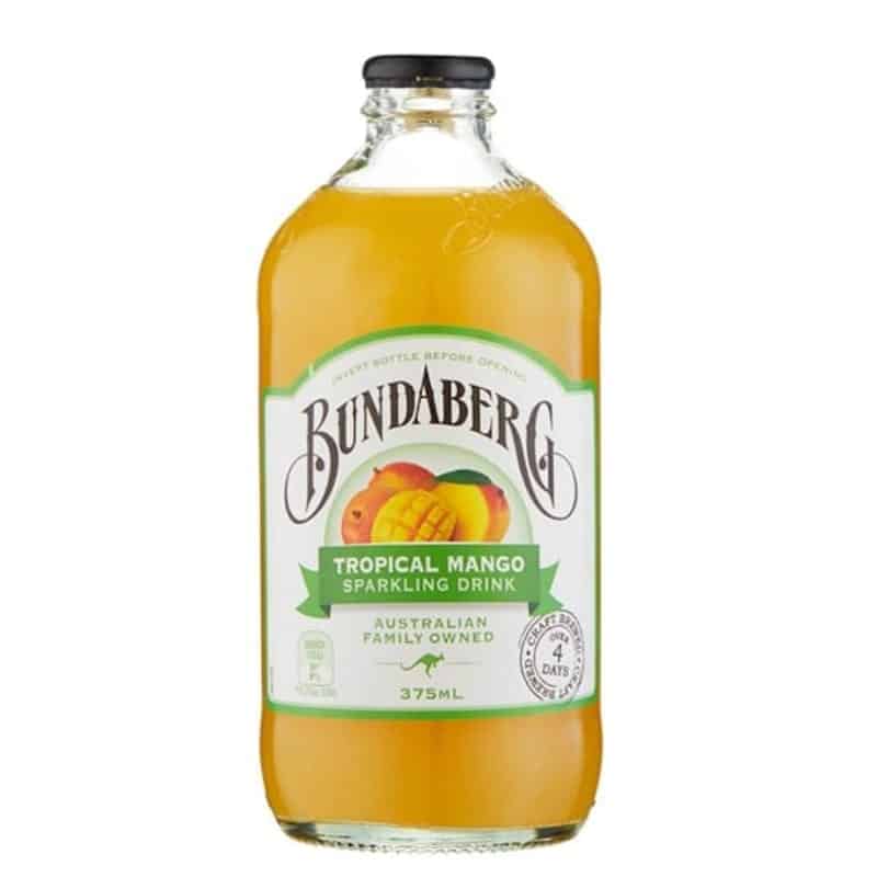 Bundaberg Tropical Mango Sparkling Drink 375ml (ea)