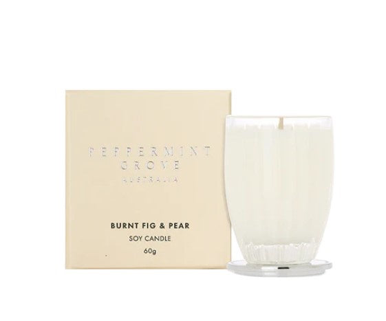Peppermint Grove Candle 60g Burnt Fig & Pear