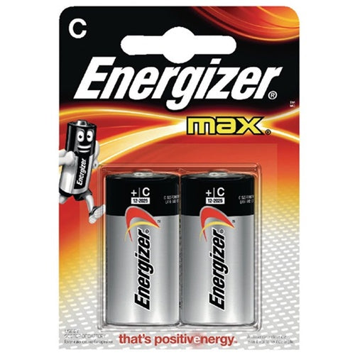 Energizer Max C Batteries 2pk