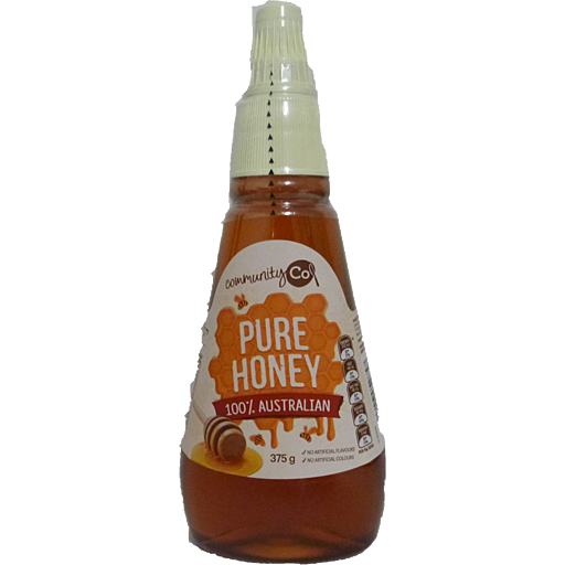 Community Co Honey Squeeze 375g