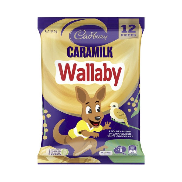 Cadbury Caramilk Wallaby Chocolate Sharepack  144g
