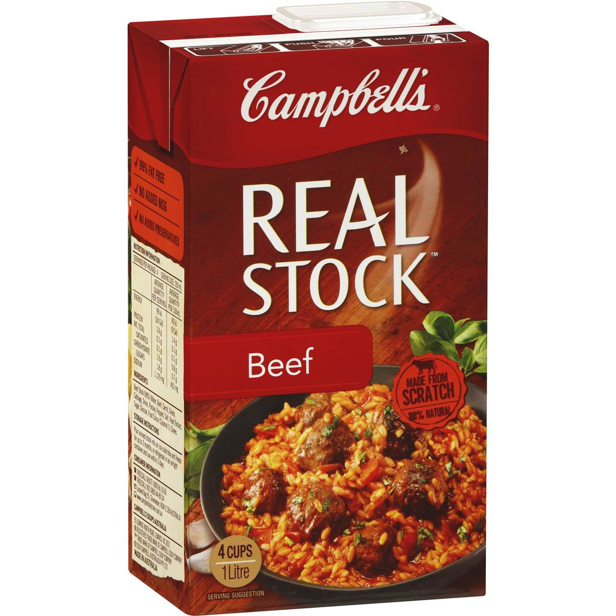 Campbell's Real Stock Beef 1L *