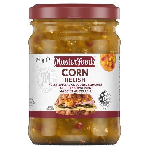 Masterfoods Corn Relish 250g **
