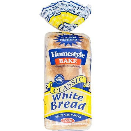 Homestyle White Sliced Bread 700g