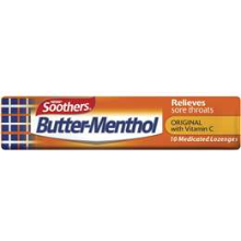 Soothers Butter Menthol 40g