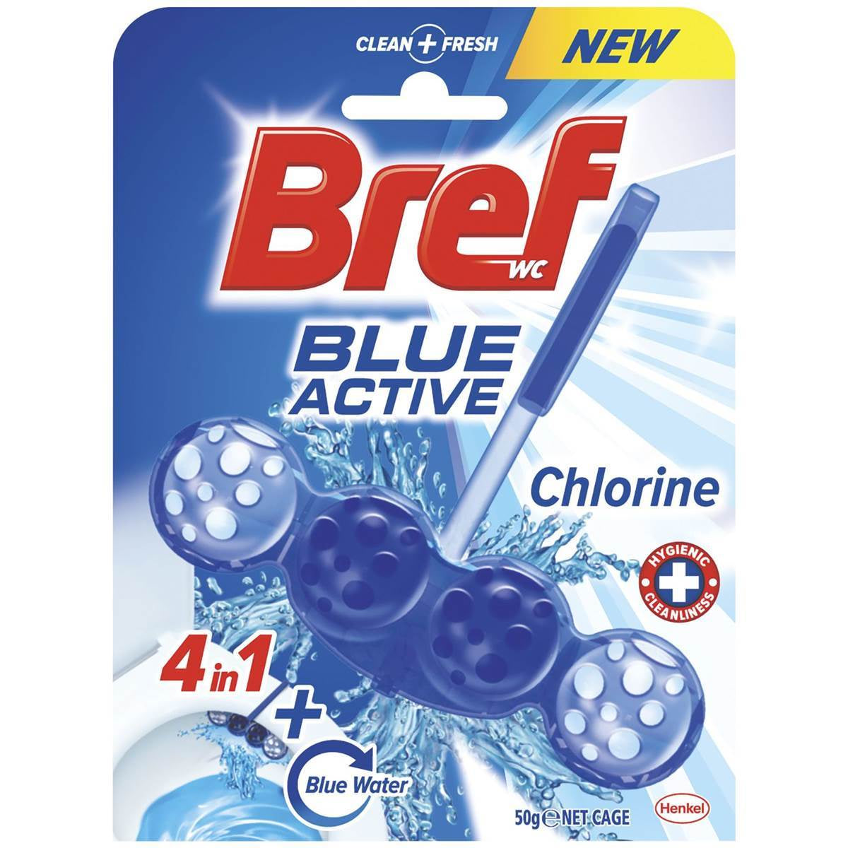 Bref Blue Active Chlorine Toilet Cleaner 50g