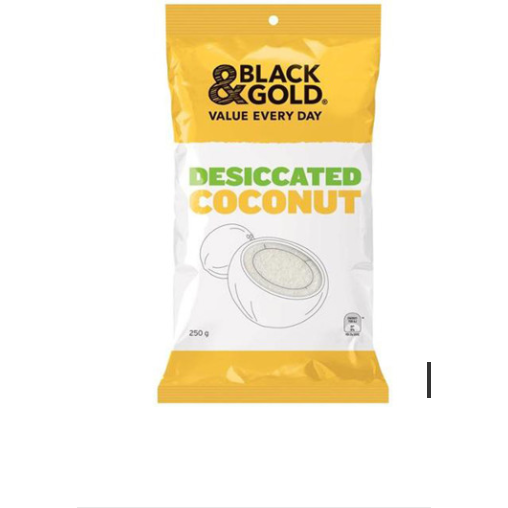 Black & Gold Coconut Desiccated 250g