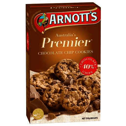 Arnotts Premier Chocolate Chip Cookie 310g