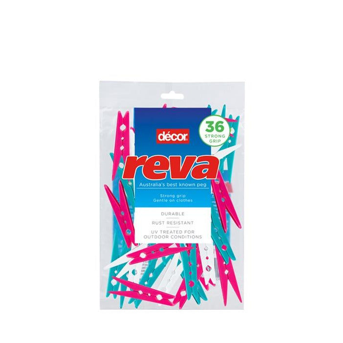 Decor Reva Pegs 36 pack