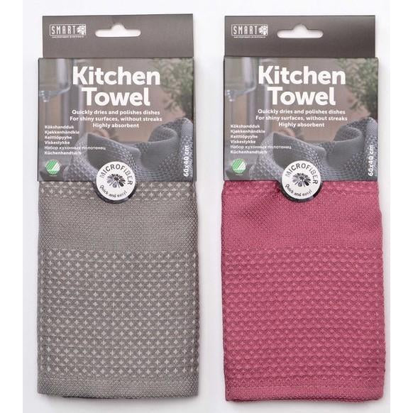 Microfibre Kitchen Towel Cloths 2pk