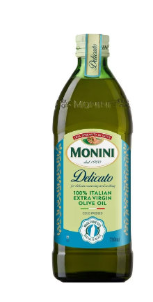 Monini Extra Virgin Olive Oil Delicato 750ml
