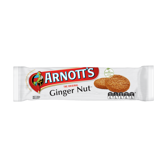 Arnotts Gingernut Biscuits QLD 250g