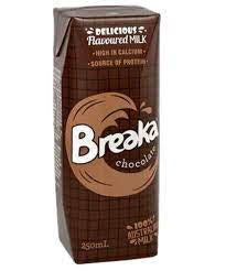 Breaka Choc Milk 250ml (ea)