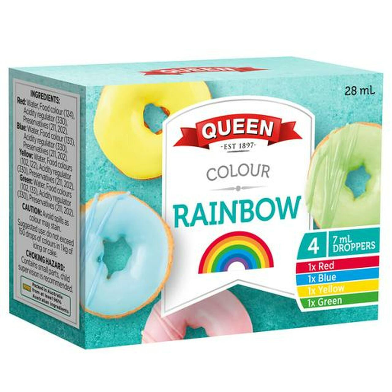 Queen Colour Rainbow 4 x 7ml