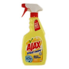 Ajax Spray & Wipe Multi Purpose Lemon Citrus 500ml **