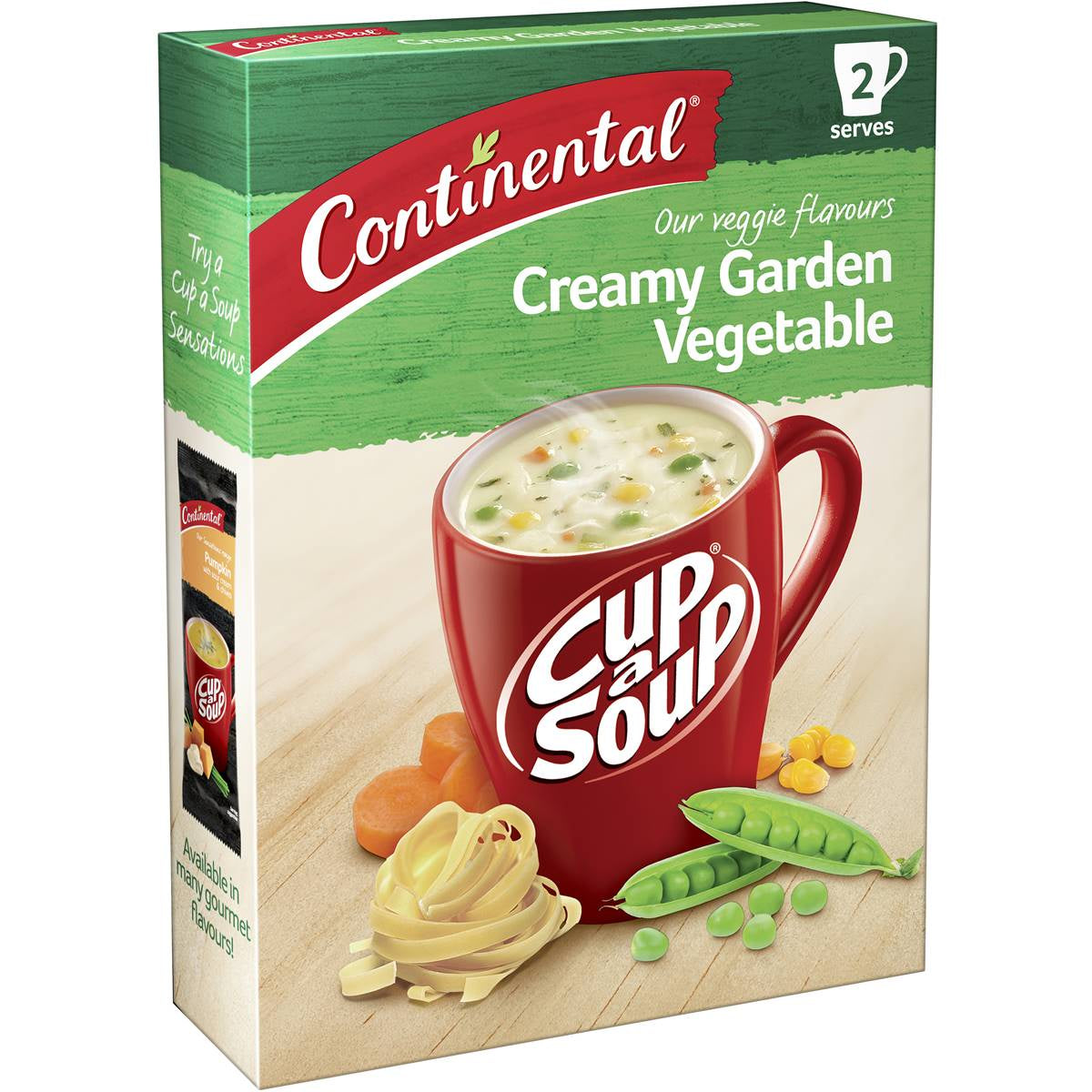 Continental Cup a Soup Hearty Garden Vegetable 2 serve 70g