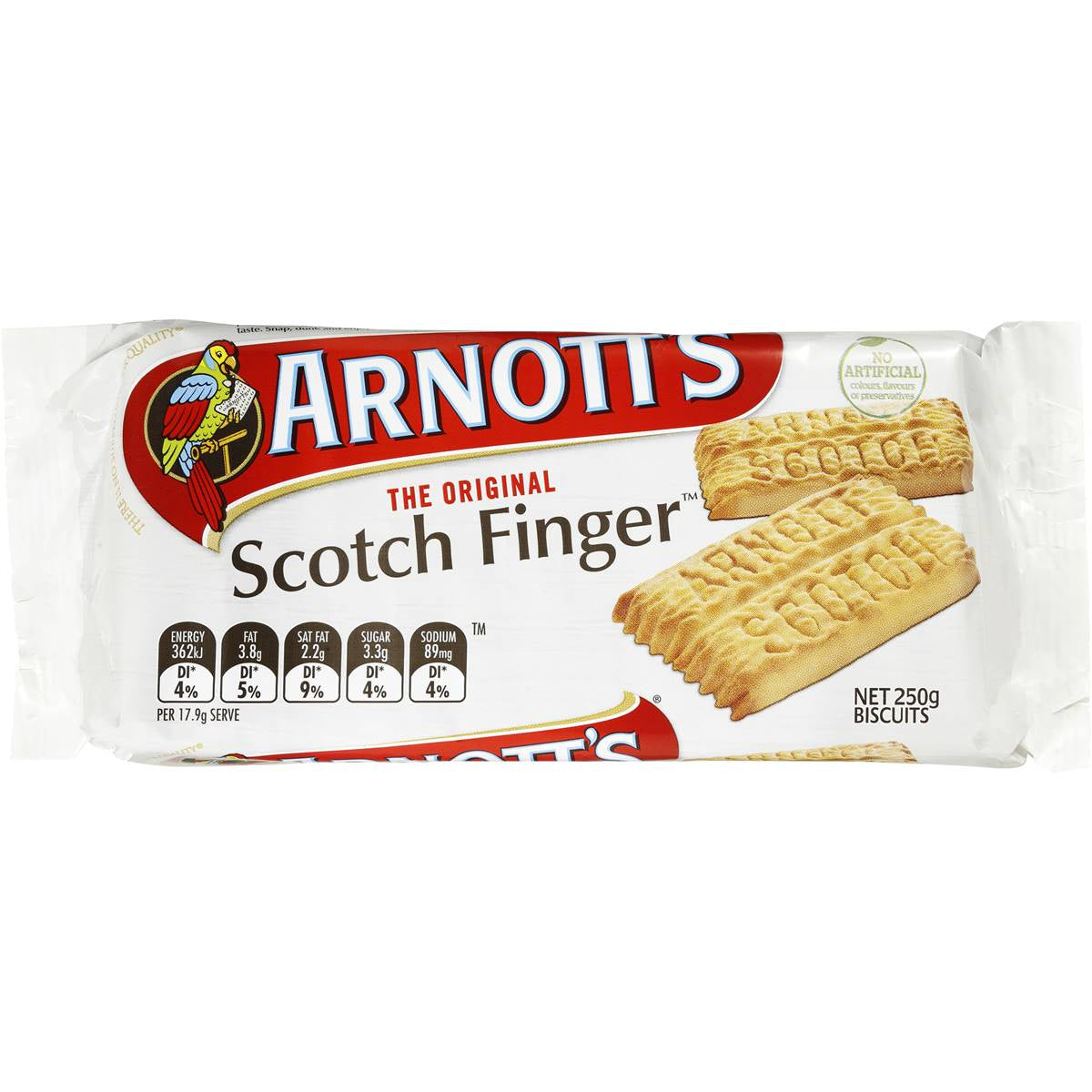 Arnotts Scotch Finger Biscuits 250g