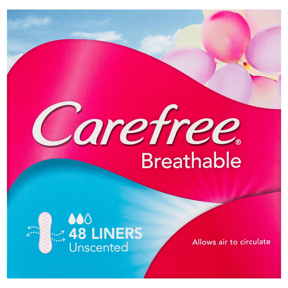 Carefree Liners Breathable 48pk