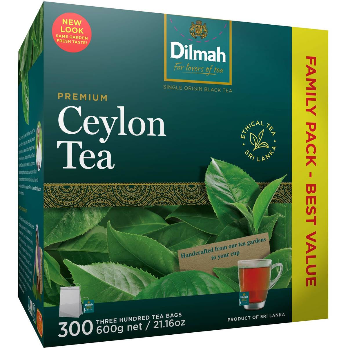 Dilmah Tea Bags Premium 300pk