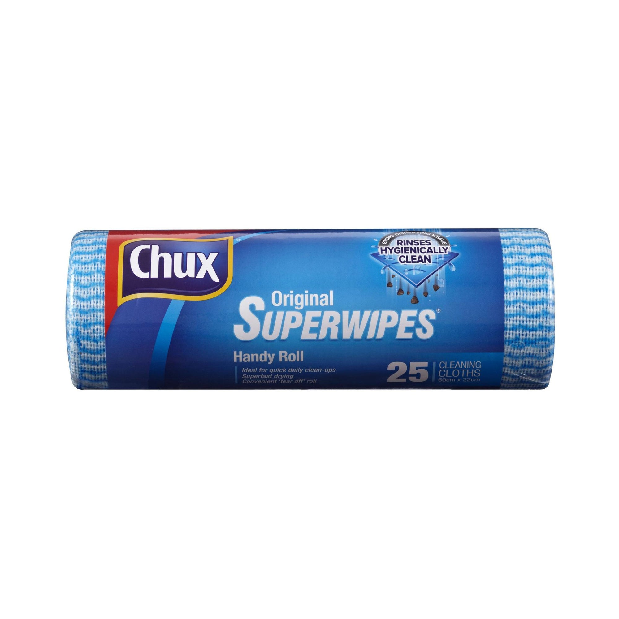 CHUX Super Wipes on a Roll (25 sheets)