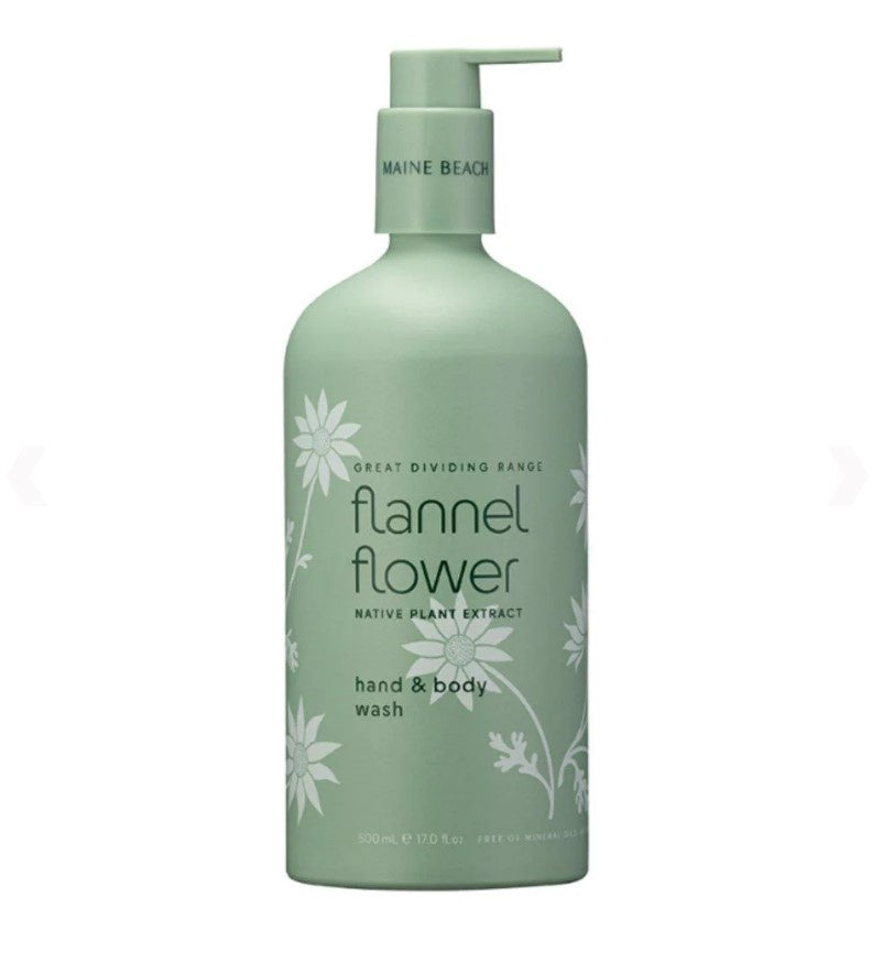 Maine Beach Hand & Body Wash 500ml Flannel Flower