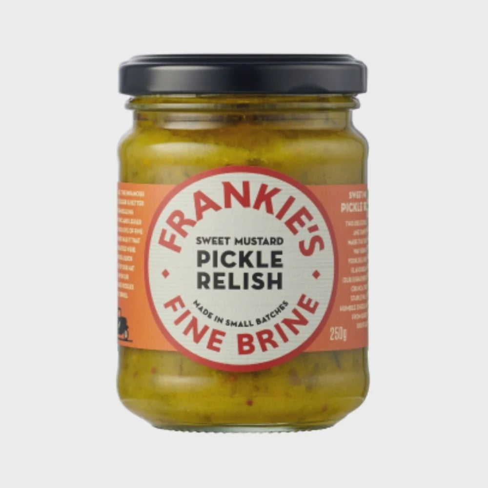 Frankie's Sweet Mustard Pickle Relish 230g