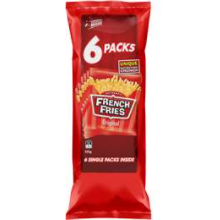 French Fries Original 6 Pack 111g