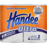 Handee Ultra Paper Towels Double Roll 2pk