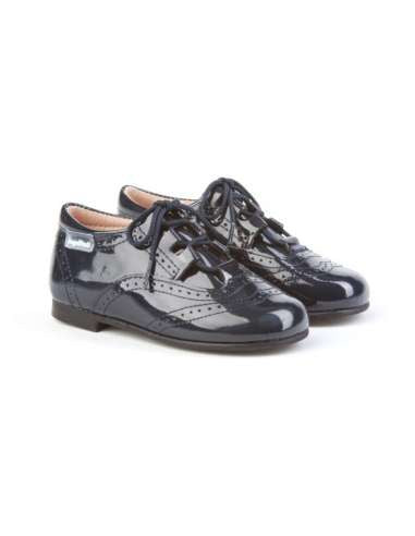 Angelito Patent Shoes - Navy