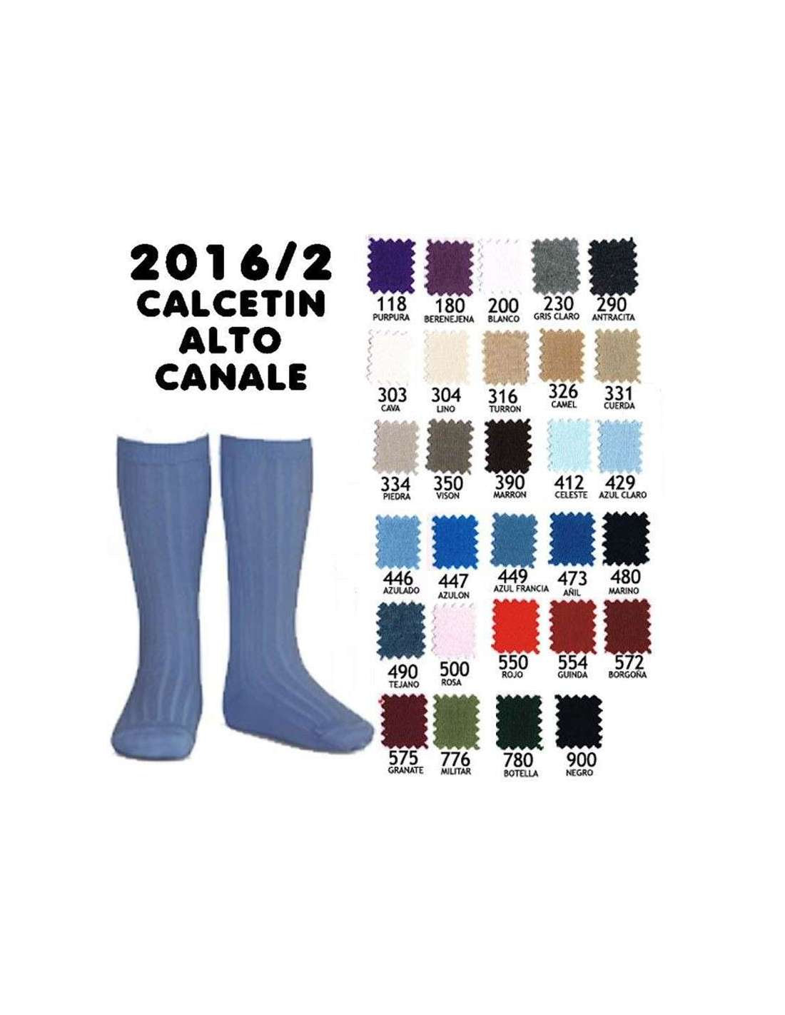 Condor Plain Ribbed Knee High Socks (Multiple Colours)