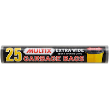Multix  Garbage Bags 56 Litre Extra Wide 25pk