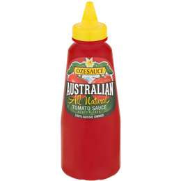 Ozesauce Australian All Natural Tomato Sauce GF 500ml