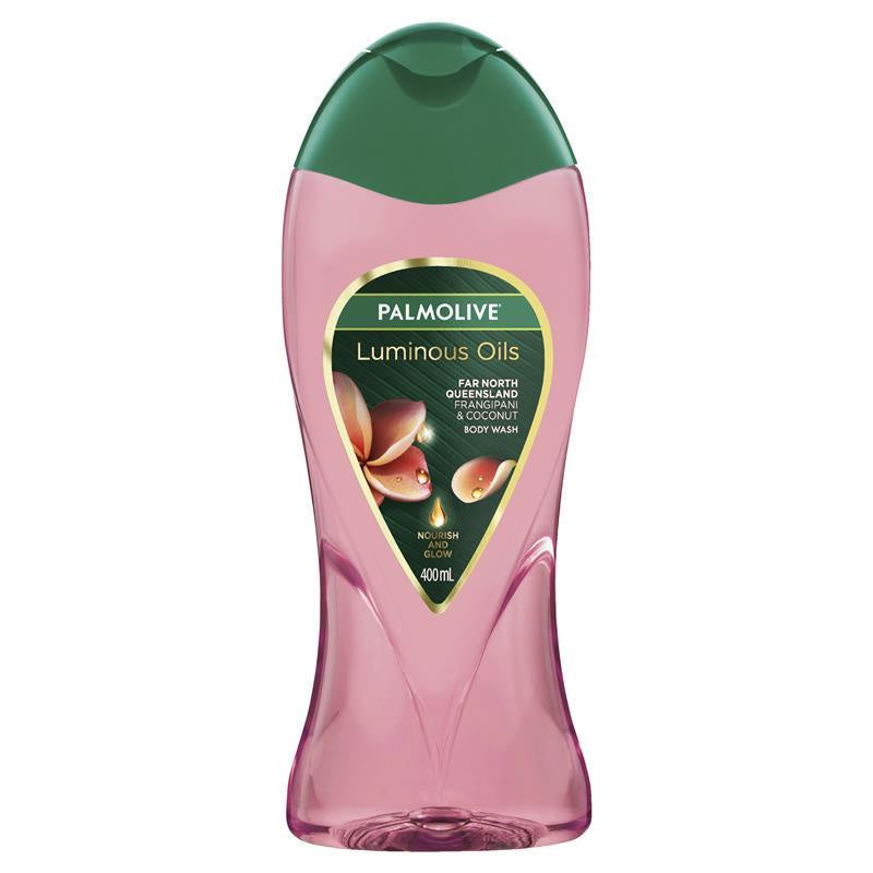 Palmolive Luminous Oils Body Wash Frangipani & Coconut  Shower Gel 400ml