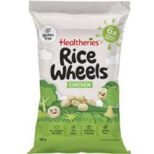 Healtheries Rice Wheels Chicken 126g 6pk
