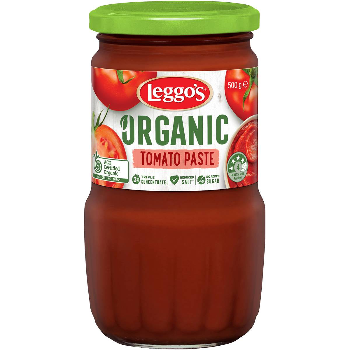 Leggo's Organic Tomato Paste 500g