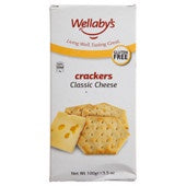 Wellaby's Cheese Crackers Classic GF 100g