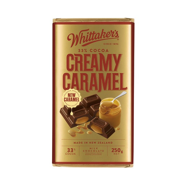 Whittakers Chocolate Creamy Caramel 250g