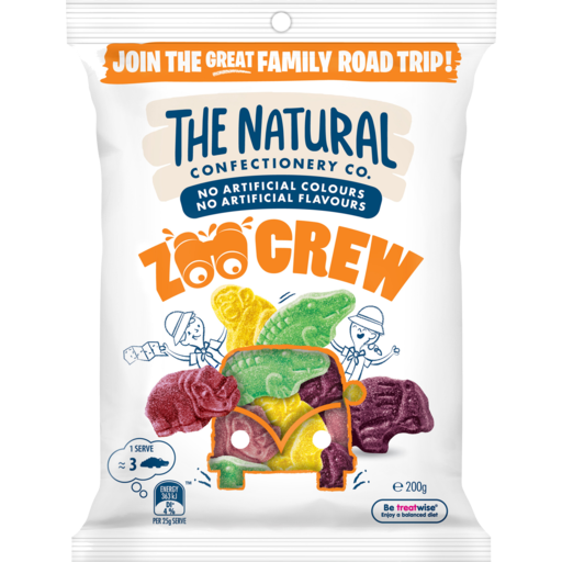 The Natural Confectionery Co. Zoo Crew 200g