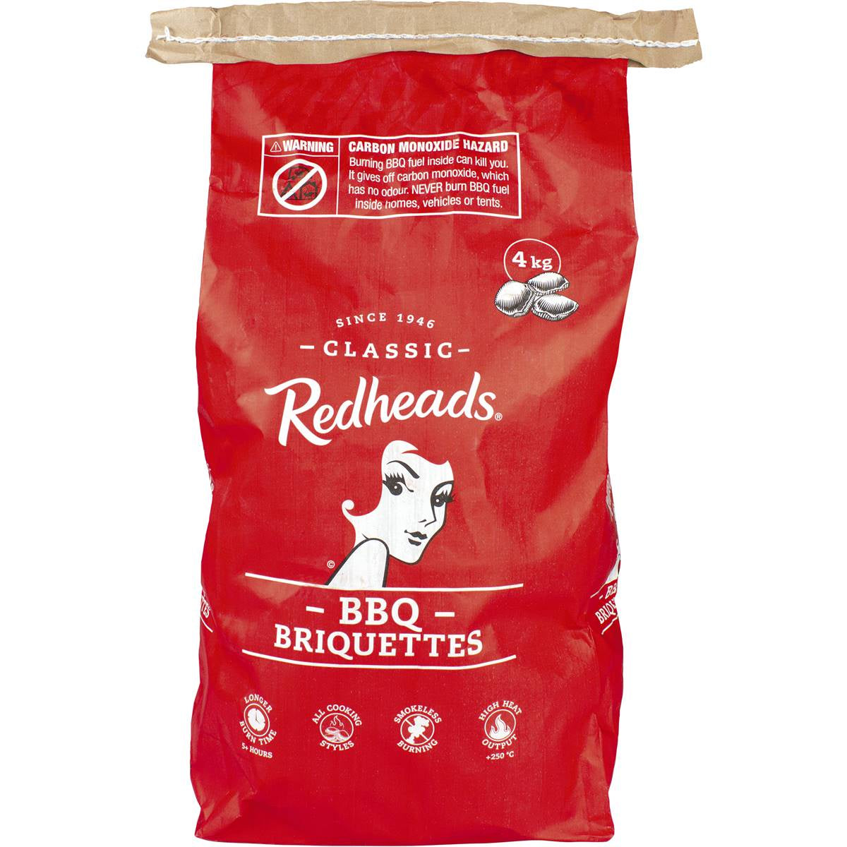 Redheads BBQ Briquettes 4kg