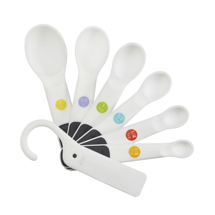 OXO 7pc Plastic Measuring Spoons