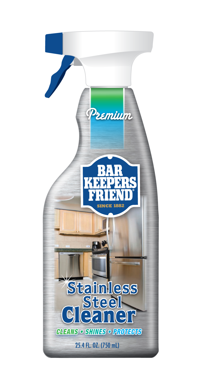 Bar Keepers Friend Stainless Steel Cleaner & Polish Spray 750ml