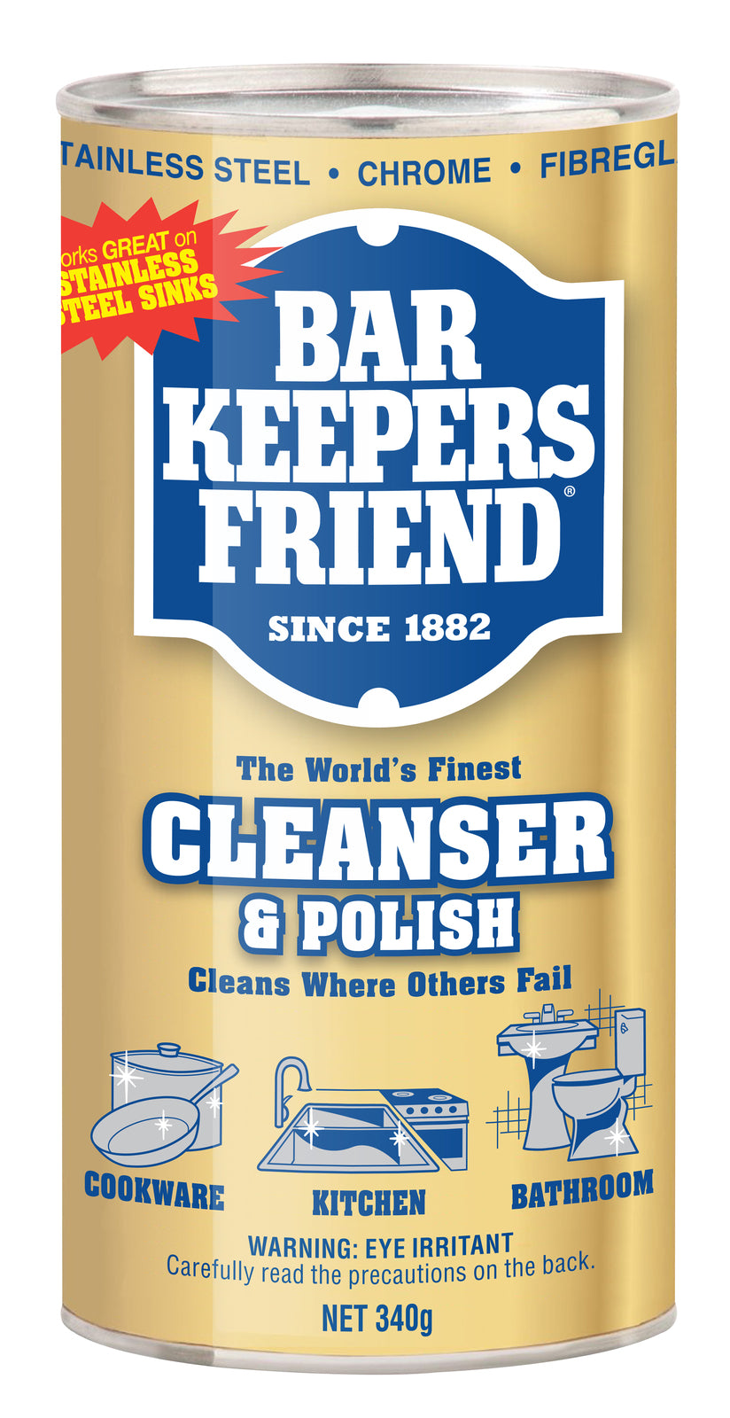 Bar Keepers Friend Cookware Cleaner 340g