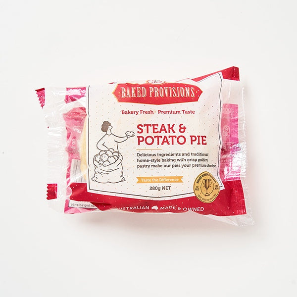 Baked Provisions Steak Potato Top Pie 280g