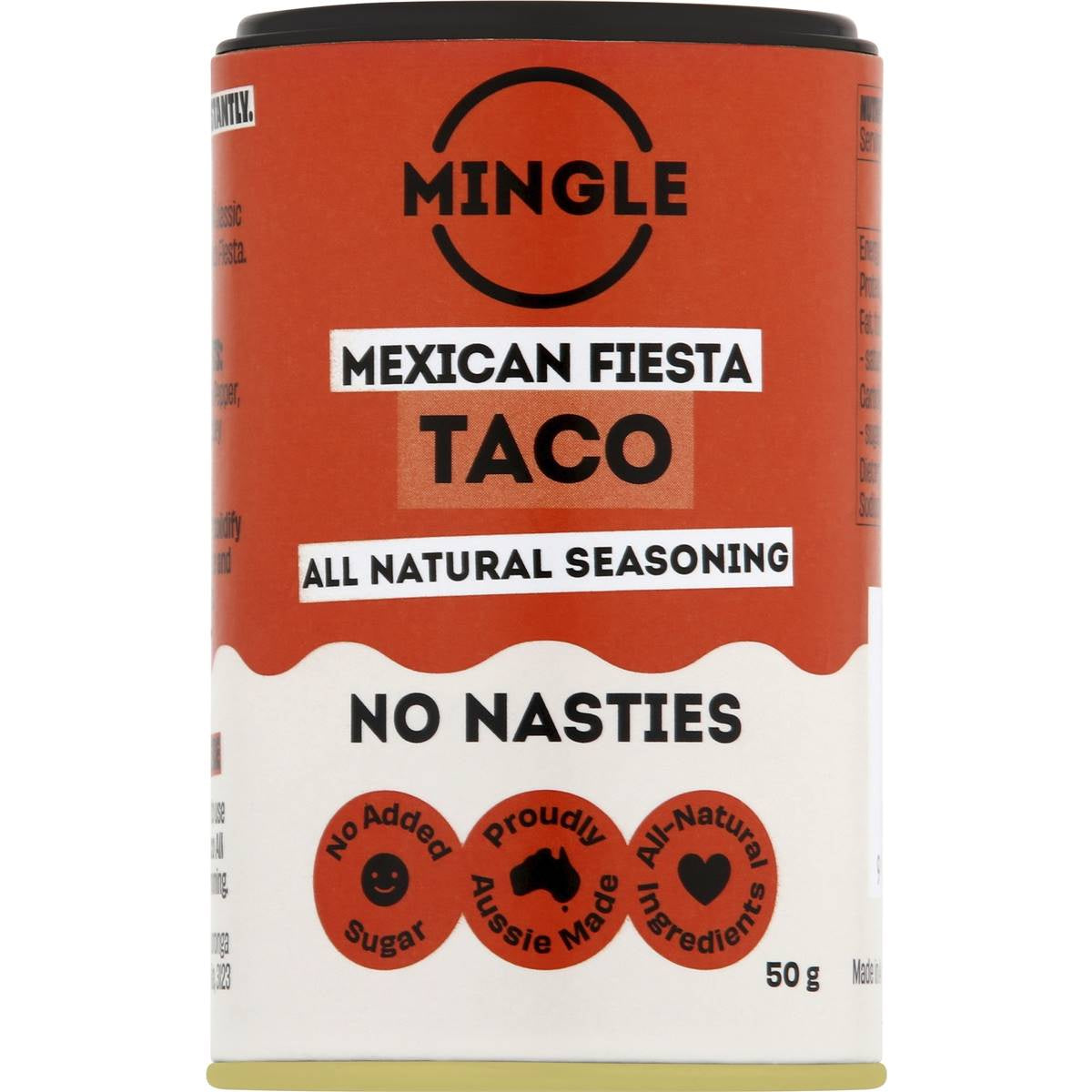 Mingle Mexican Fiesta Taco All-Natural Seasoning 50g