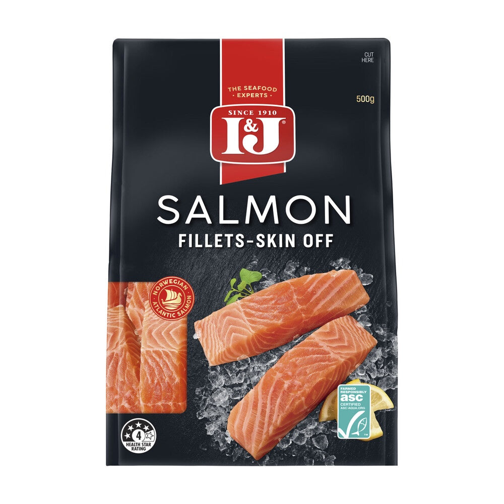 I & J Salmon 500gm