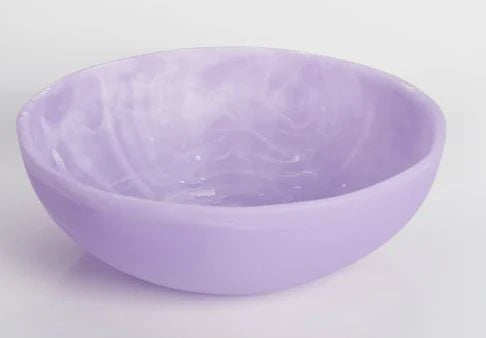 NASHI HOME Wave Bowl Lavender Swirl