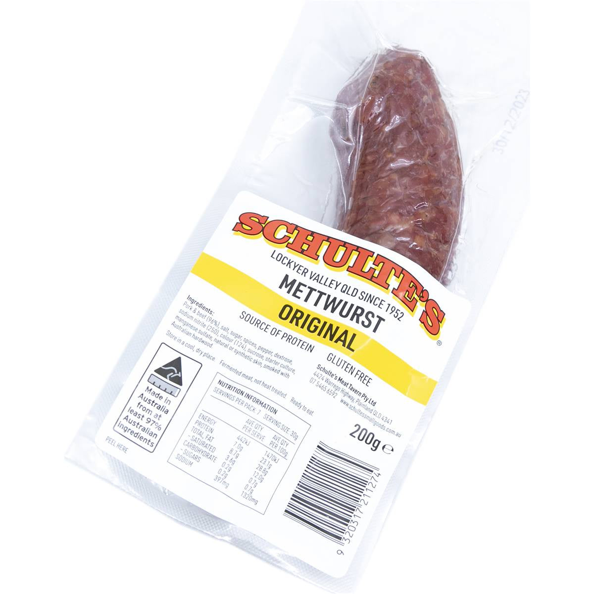 Schulte's Mettwurst - Original 200g