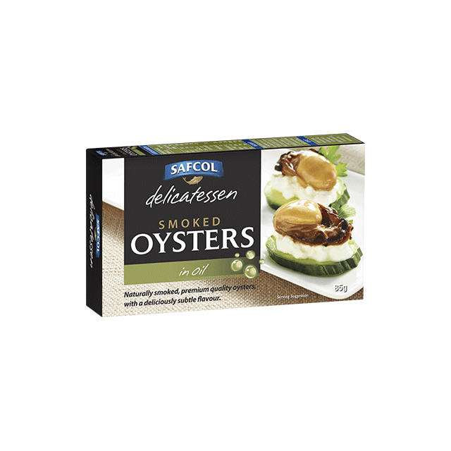 Safcol Smoked Oysters in Oil 85g