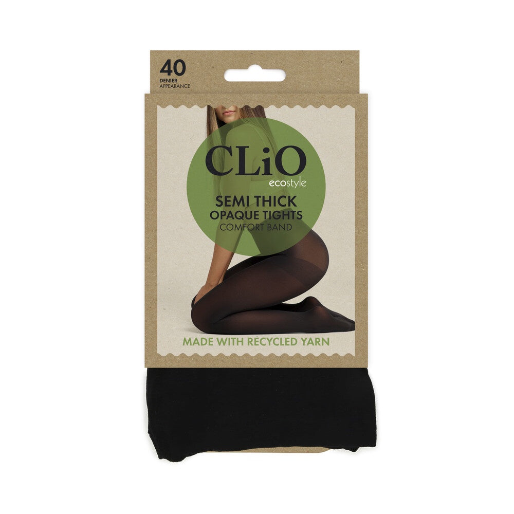 Clio Eco Tights 40d Opaque Black T/XT